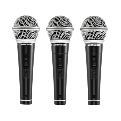 Microfono - Samson - Dinamico - Con Switch - Estuche Plastico - R21S  