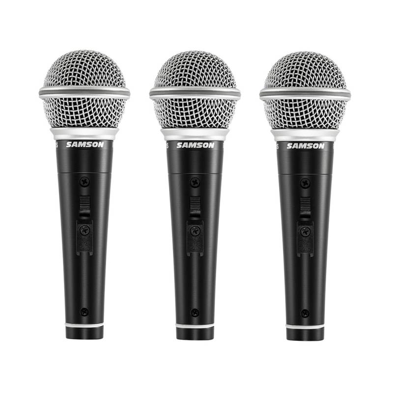 Microfono - Samson - Dinamico - Con Switch - Estuche Plastico - R21S