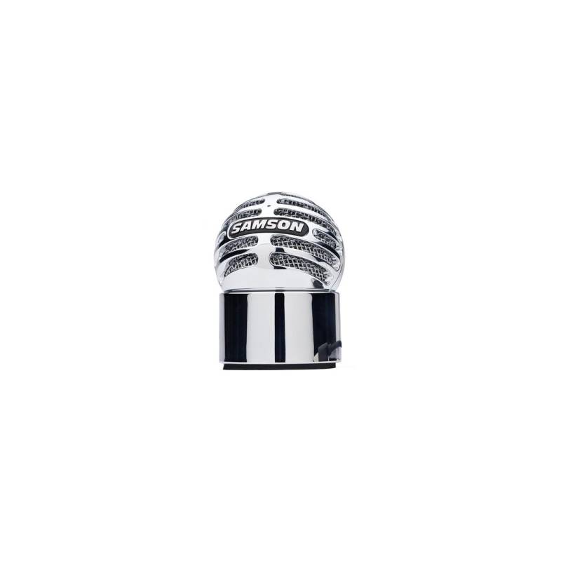 Microfono - Samson - Usb - Diafragma 14Mm - Ideal Para Skype/Facetime/Youtube/Etc - Noise Cancell - 20Hz A 20Khz - Mac/Windows - Meteorite