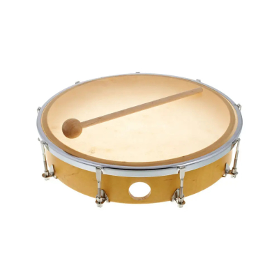 Pandero - Sonor - Afinable - Parche Cuero - Con Golpeador - 25Cm - Cgthd10N  