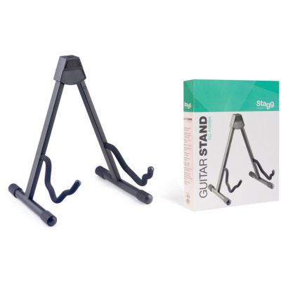 Soporte - Stagg - De Pie - Triangulo - Para Guitarra O Bajo - Negro - Sg108Bk  