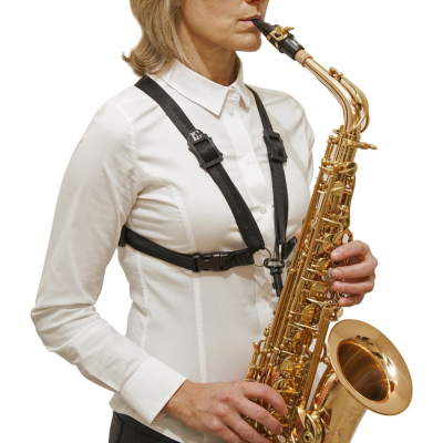 Arnes - Bg - Saxo Alto/Tenor/Baritono - Con Gancho Plastico - Snap - Mujer - S41Sh  