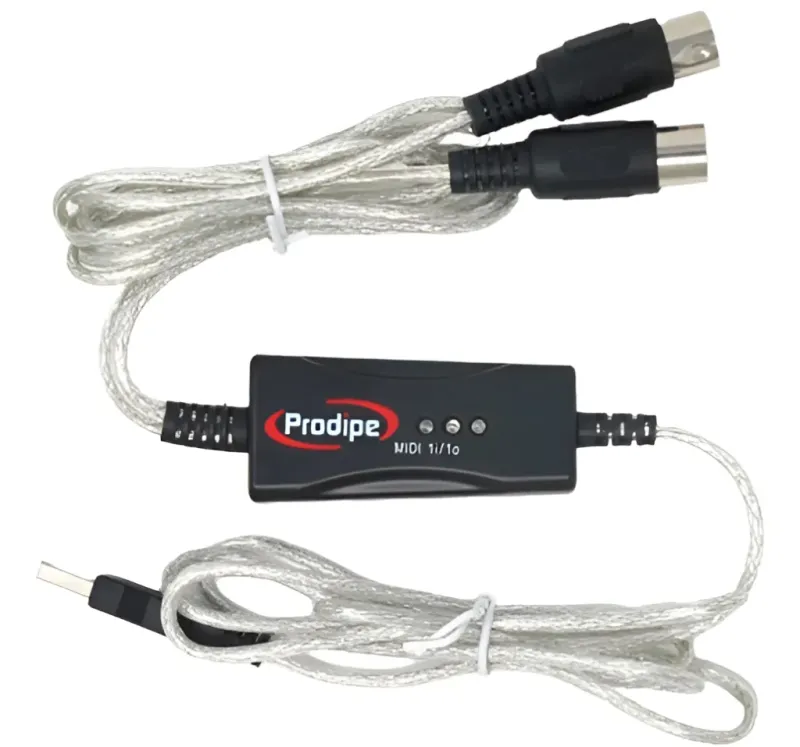 Cable - Prodipe - Midi-Usb - Soft Virtual Expander - 16 Canales - Midi In/Out - Midi 1I-1O