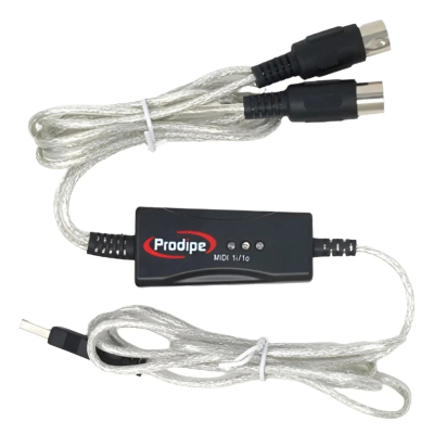 Cable - Prodipe - Midi-Usb - Soft Virtual Expander - 16 Canales - Midi In/Out - Midi 1I-1O  