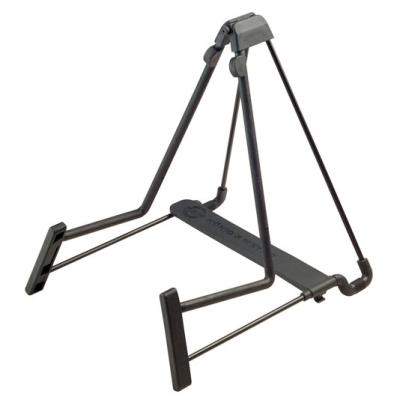 Soporte - K&M - De Pie - Heli - Para Guitarra Acustica - Plegable - Negro - 1758000055  