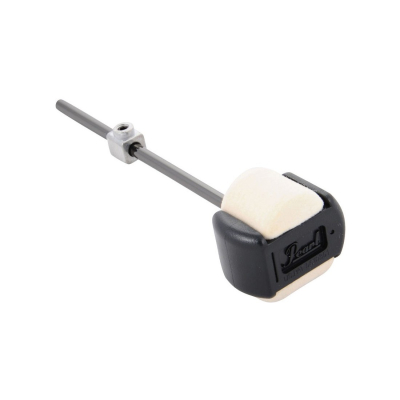 Mazo - Pearl - Para Pedal De Bombo - Quadbeater - 4 Caras - Felpa Plana/Felpa Curva/Plastico Plano/Plastico Curvo - B-200Qb H  