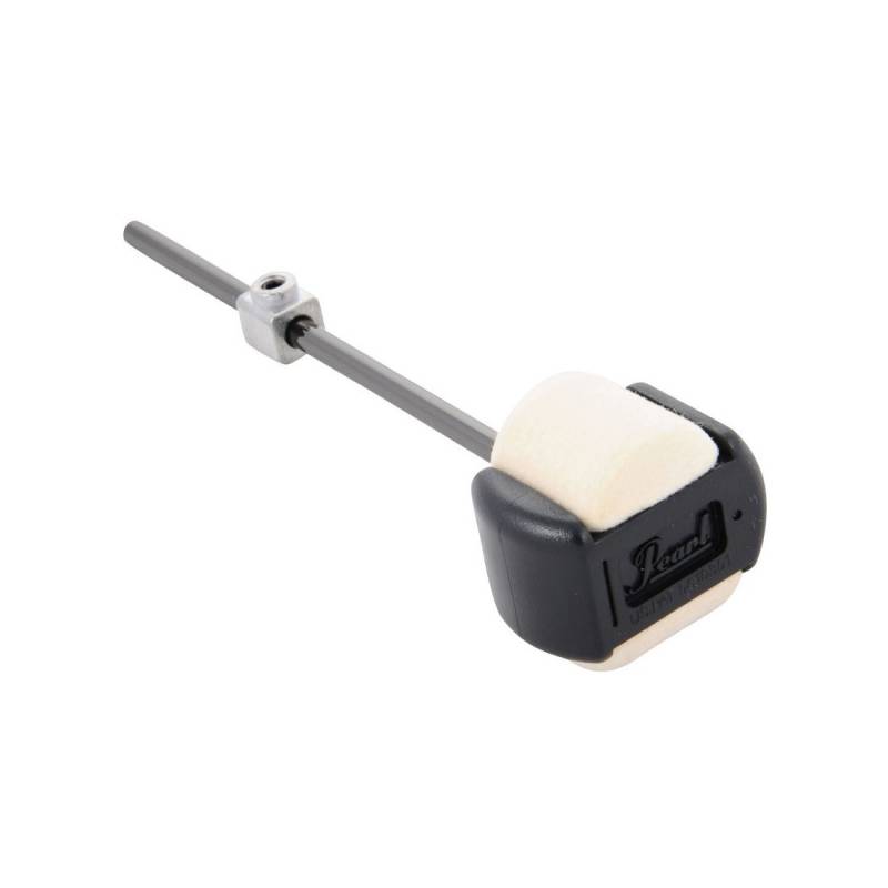 Mazo - Pearl - Para Pedal De Bombo - Quadbeater - 4 Caras - Felpa Plana/Felpa Curva/Plastico Plano/Plastico Curvo - B-200Qb H