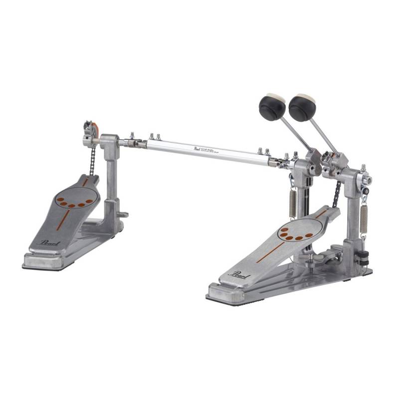 Pedal De Bombo - Pearl - Demonator - Pedal Doble Mazo - A Cadena - Acentuador De Golpe Eccentric - P-932