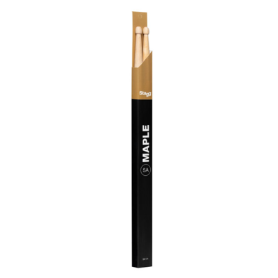 Palillos - Stagg - Maple - 5A - Punta De Madera - Sm5A  