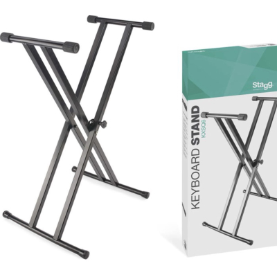 Soporte - Stagg - Tijera - De Teclado - Pata Doble - Regulacion Por Puntos - Capacidad 40Kg - Kxsq6  