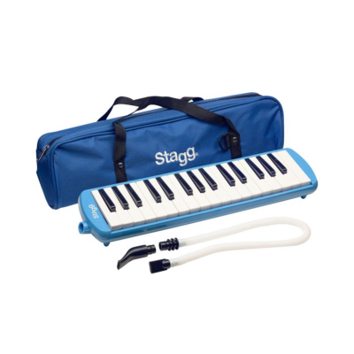 Melodica - Stagg - 32 Notas - Con Estuche - Azul - Melosta32Bl  