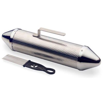 Guiro - Stagg - De Metal - Torpedo - Con Peine Raspador - Gusm15  