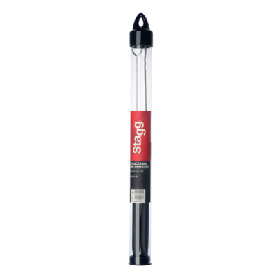 Escobilla - Stagg - Metal - Telescopica - Con Agarre De Plastico - Con Estuche - Sbru20Rm  