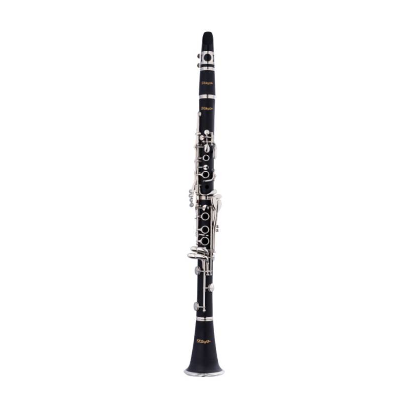 Clarinete - Stagg - Bb - Sistema Boehm - 17 Llaves - Con Estuche - Wscl210S