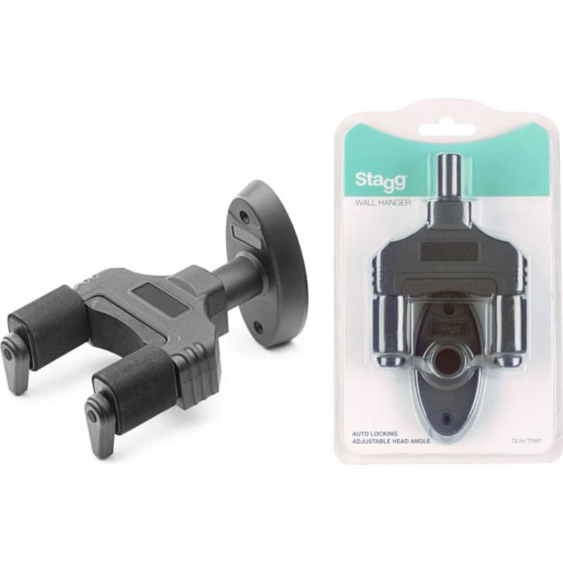 Soporte - Stagg - Autolock - Para Guitarra - De Pared - Con Traba - Guhtrap