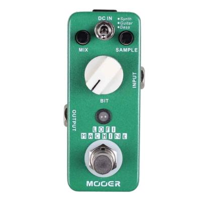 Pedal - Mooer - Para Guitarra/Bajo Y Sintetizador - Reductor De Sampling - Lofi Machine  