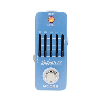 Pedal - Mooer - Eq 5 Bandas - Graphic G  