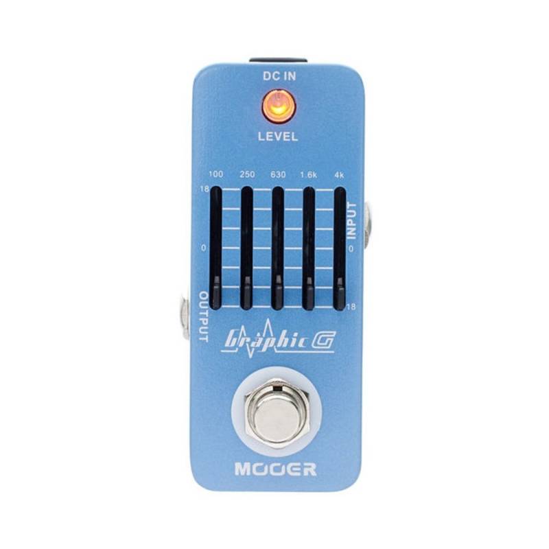 Pedal - Mooer - Eq 5 Bandas - Graphic G