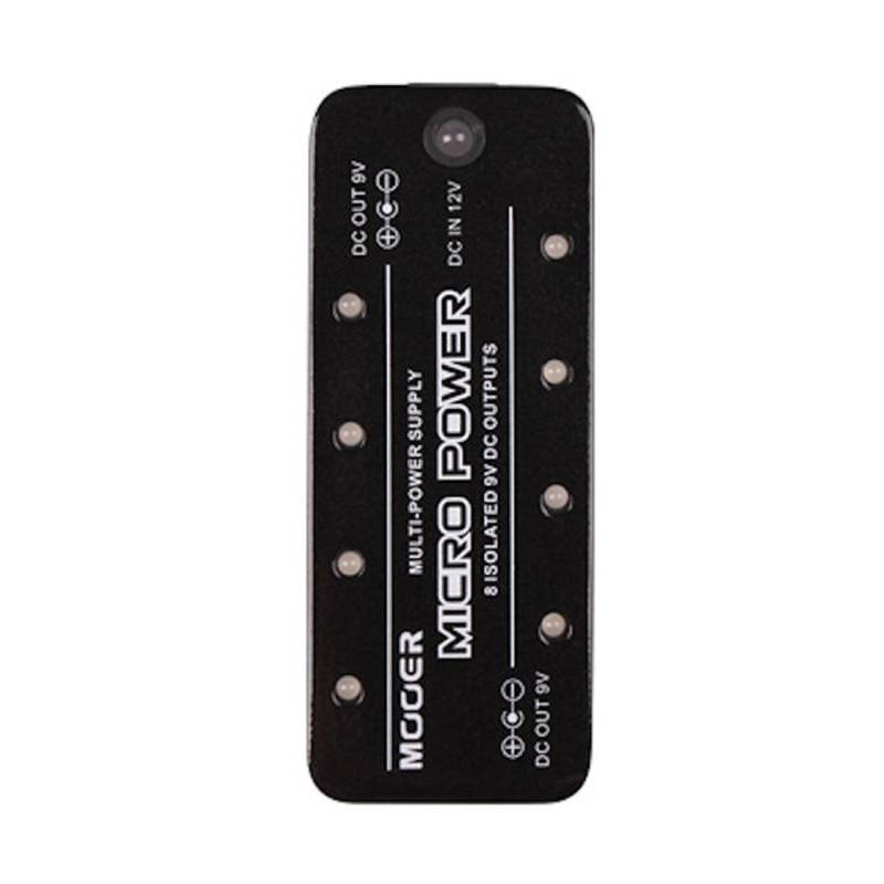 Fuente Multipedal - Mooer - Micro Series - 8 Salidas De 9V - Cables Incluidos - Transformador 220V No Incluido - Micro Power