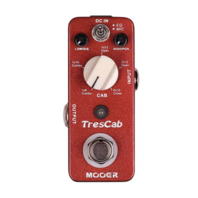 Pedal - Mooer - Simulador Cabinetes - Tres Cab  