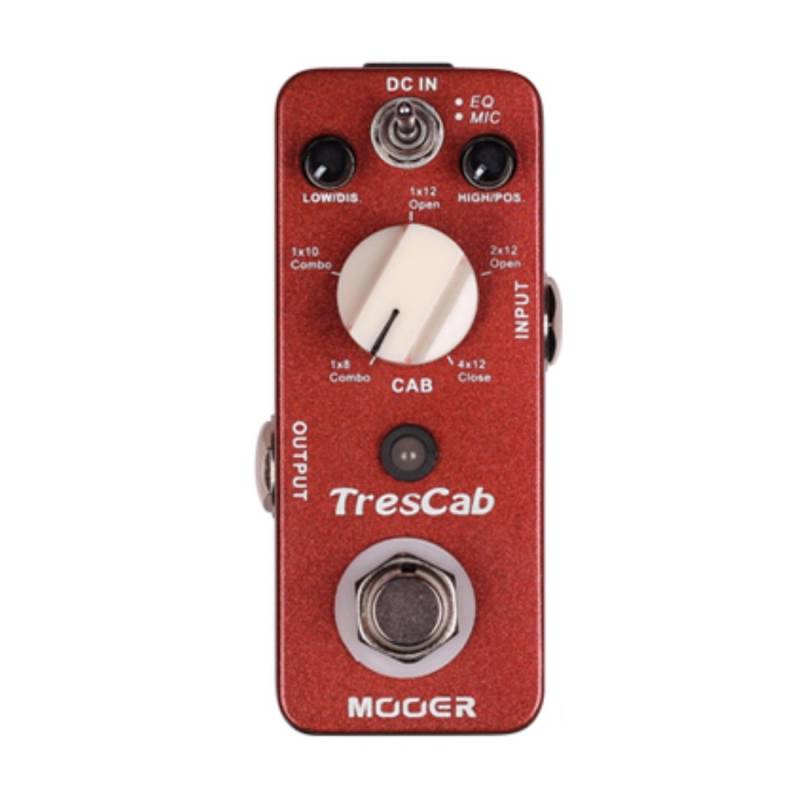 Pedal - Mooer - Simulador Cabinetes - Tres Cab