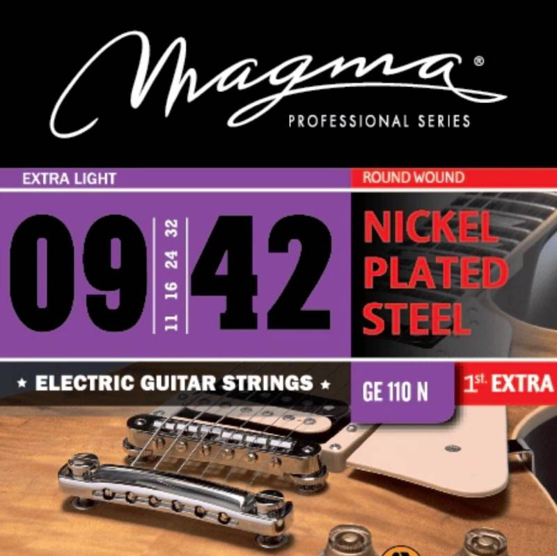 Encordado - Magma - Guitarra Electrica - Extra Light - 009-042 - Ge110N