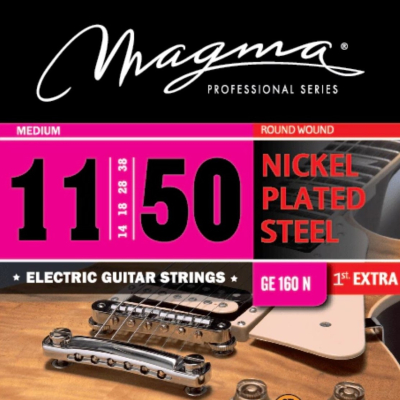 Encordado - Magma - Guitarra Electrica - Medium - 011-050 - Ge160N  
