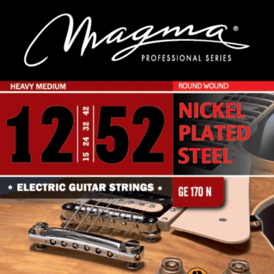 Encordado - Magma - Guitarra Electrica - Heavy Medium - 012-052 - Ge170N  