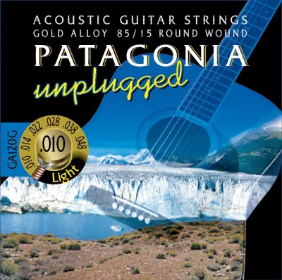 Encordado - Patagonia - Guitarra Acustica - Light - 010-048 - Ga120G  