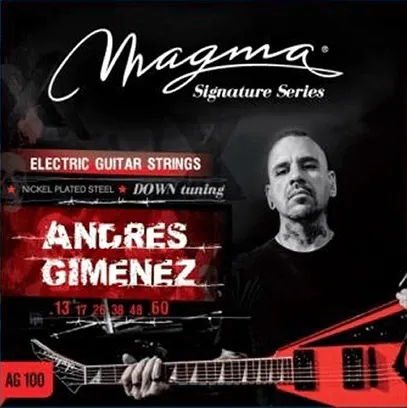 Encordado - Magma - Guitarra Electrica - 013-060 - Andres Gimenez - Ag100