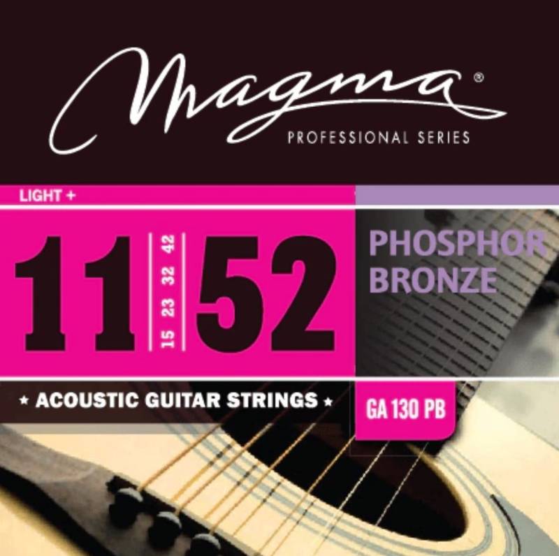Encordado - Magma - Guitarra Acustica - 80/20 - 011-052 - Ga130Pb