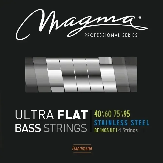 Encordado - Magma - Bajo Electricoultra Flat - 040-095 - 4 Cuerdas - Be140Suf