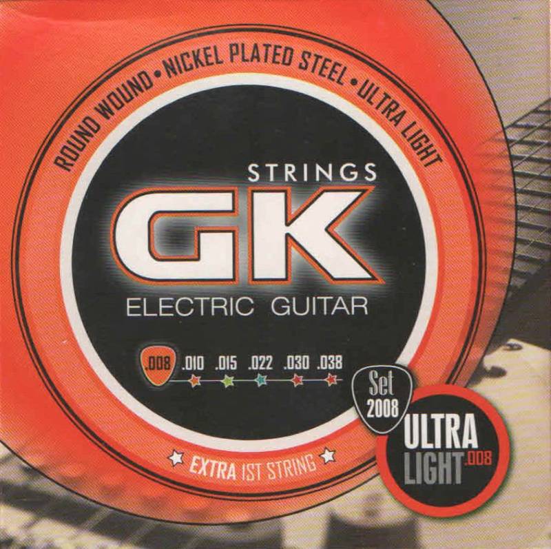 Encordado - Gk - Guitarra Electrica - Light - 008 - 2008