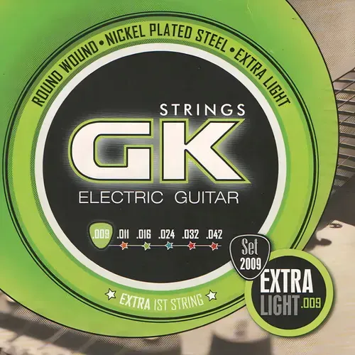 Encordado - Gk - Guitarra Electrica - Extra Light - 009-042 - 2009