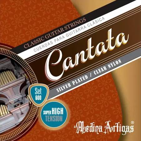 Encordado - Cantata - Guitarra Criolla - Tension Super Alta - 600