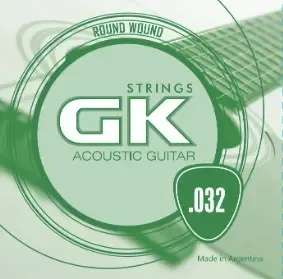Cuerda - Gk - Guitarra Acustica - 032 - 2040-4  