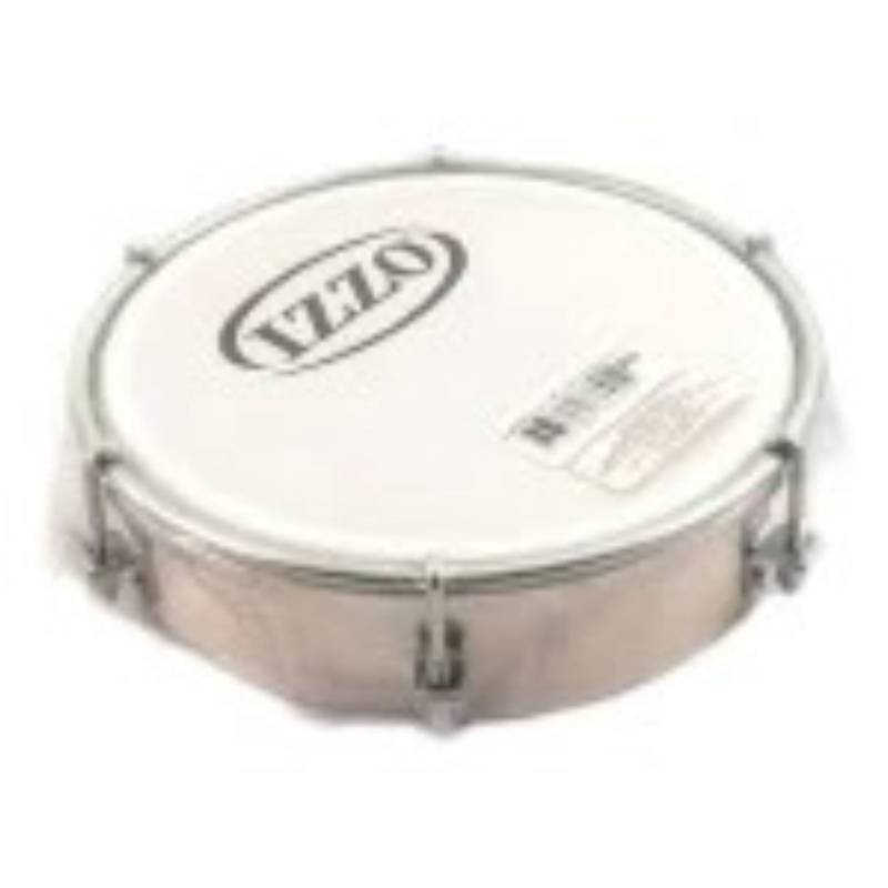 Tamborin - Izzo - 6 - Abs - Plastico - Blanco - Parche Standard - 3691B