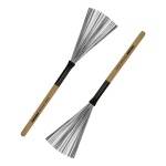 Escobillas - Liverpool - Metal - Mango Madera - Medium - 34.5Cm - Va 186