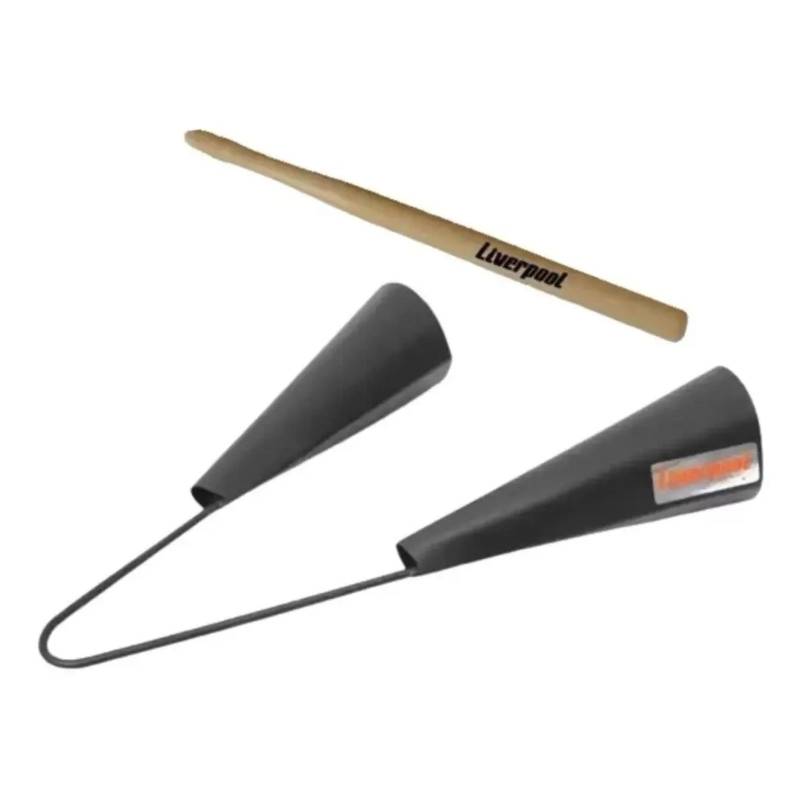 Agogo - Liverpool - Doble - Grande - Negro - Ag Dgp