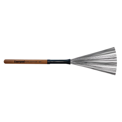 Escobillas - Liverpool - Metal - Mango Madera - Rustico - Light - 34Cm - Va 310  