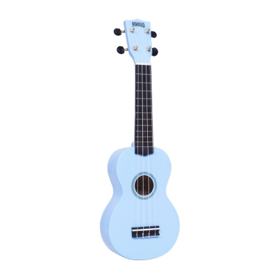 Ukelele - Mahalo - Soprano - Rainbow - Sengon - Diapason Caoba - Encordado Aquila - Puente Caoba - Funda - Celeste Laqueado - Mr1Lbu  