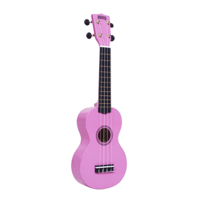 Ukelele - Mahalo - Soprano - Rainbow - Sengon - Diapason Caoba - Encordado Aquila - Puente Caoba - Funda - Rosa Laqueado - Mr1Pk  