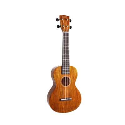 Ukelele - Mahalo - Concierto - Hano - Sengon - Diapason Caoba - Encordado Aquila - Puente Caoba - Funda - Vintage Natural - Mh2Vna  