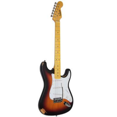 Guitarra Electrica - Leonard - Stratocaster - Relic Gastada - Sunburst - Lerelicstmfsb  