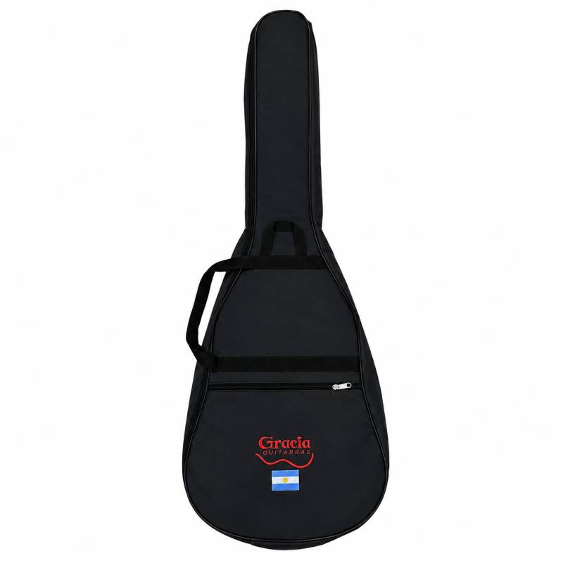 Funda - Gracia - Guitarra Criolla - Impermeable - Con Bolsillo Y Logo - Tipo Mochila